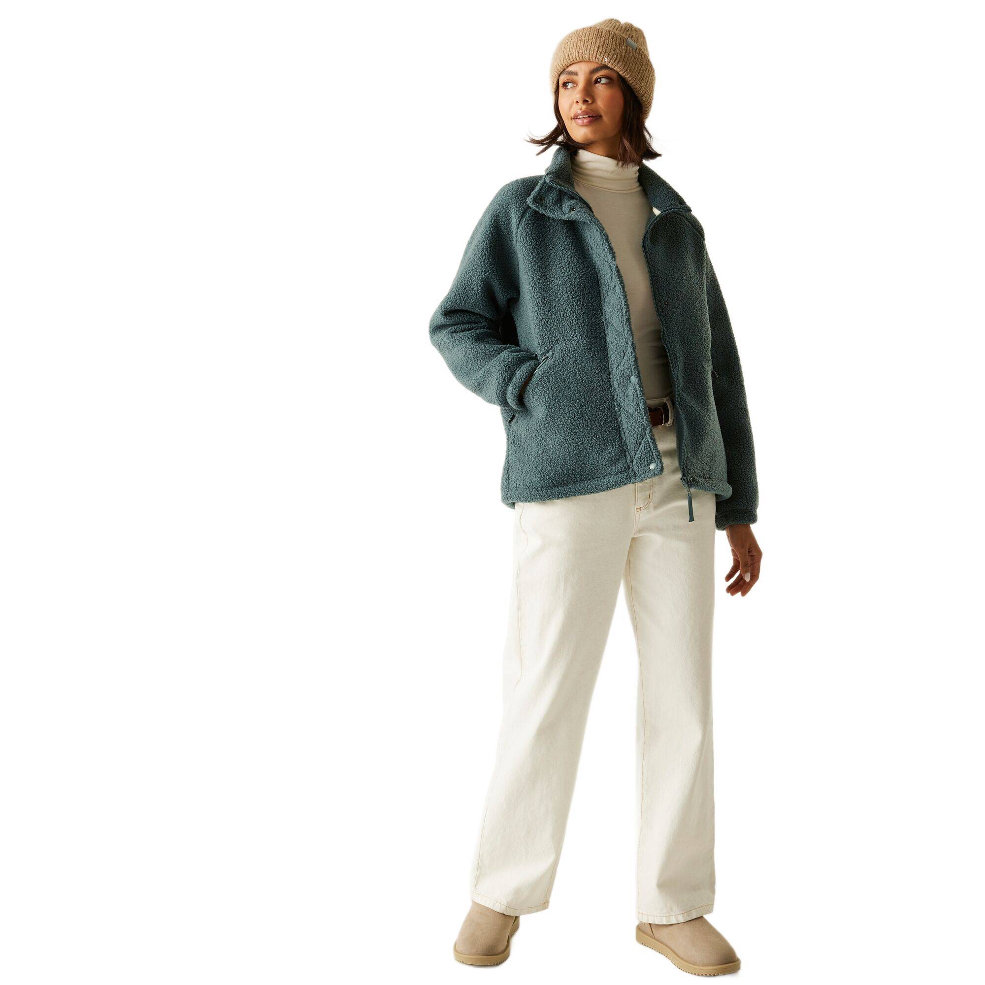 Кофта флисовая женская Regatta EmilicaBorg RWA732-ZM6 14 бирюзовая фото 5