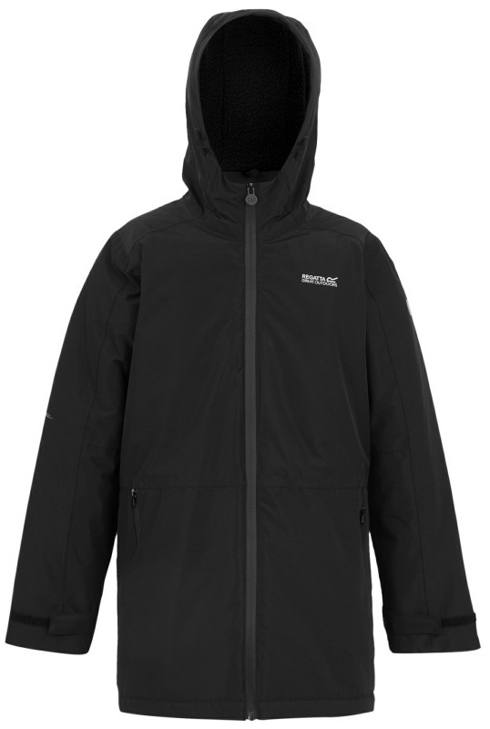 Куртка утепленная детская Regatta FarbankII RKP314-800 11-12 черная фото6