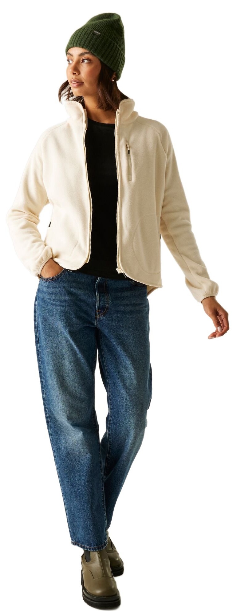 Кофта флисовая женская Regatta WmsFrankieF/Z RWA728-0R2 10 молочная фото 3