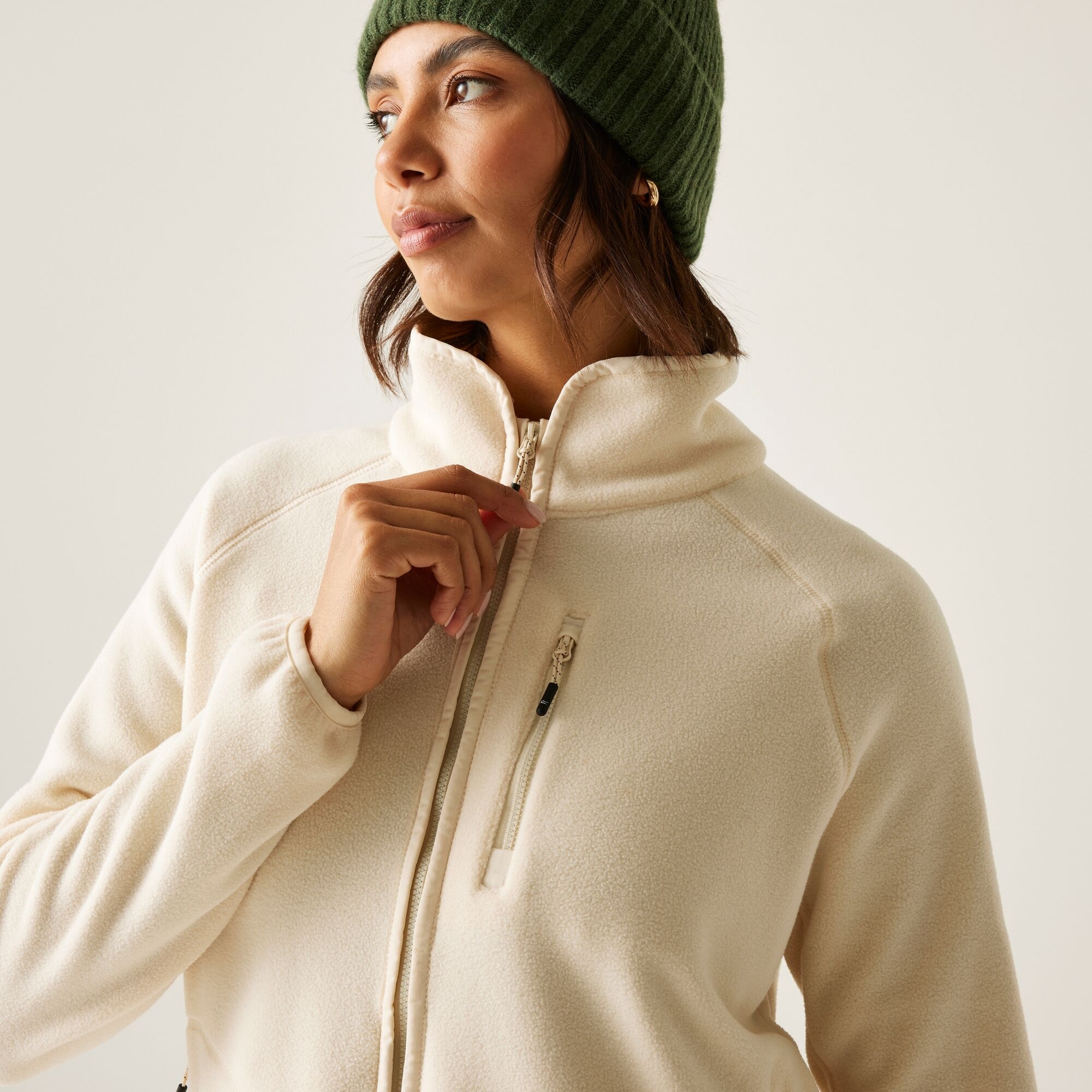 Кофта флисовая женская Regatta WmsFrankieF/Z RWA728-0R2 12 молочная фото 4