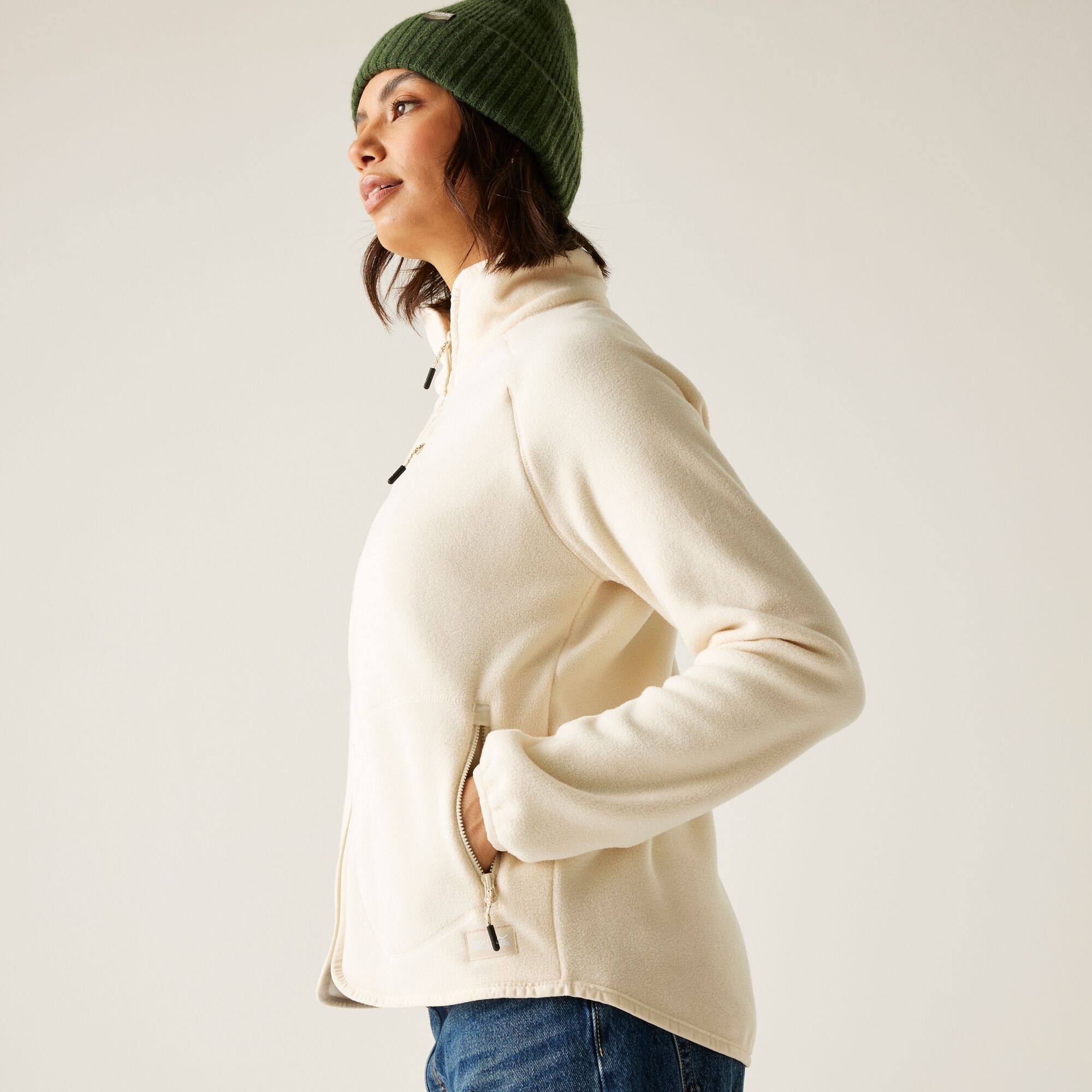 Кофта флисовая женская Regatta WmsFrankieF/Z RWA728-0R2 12 молочная фото 6