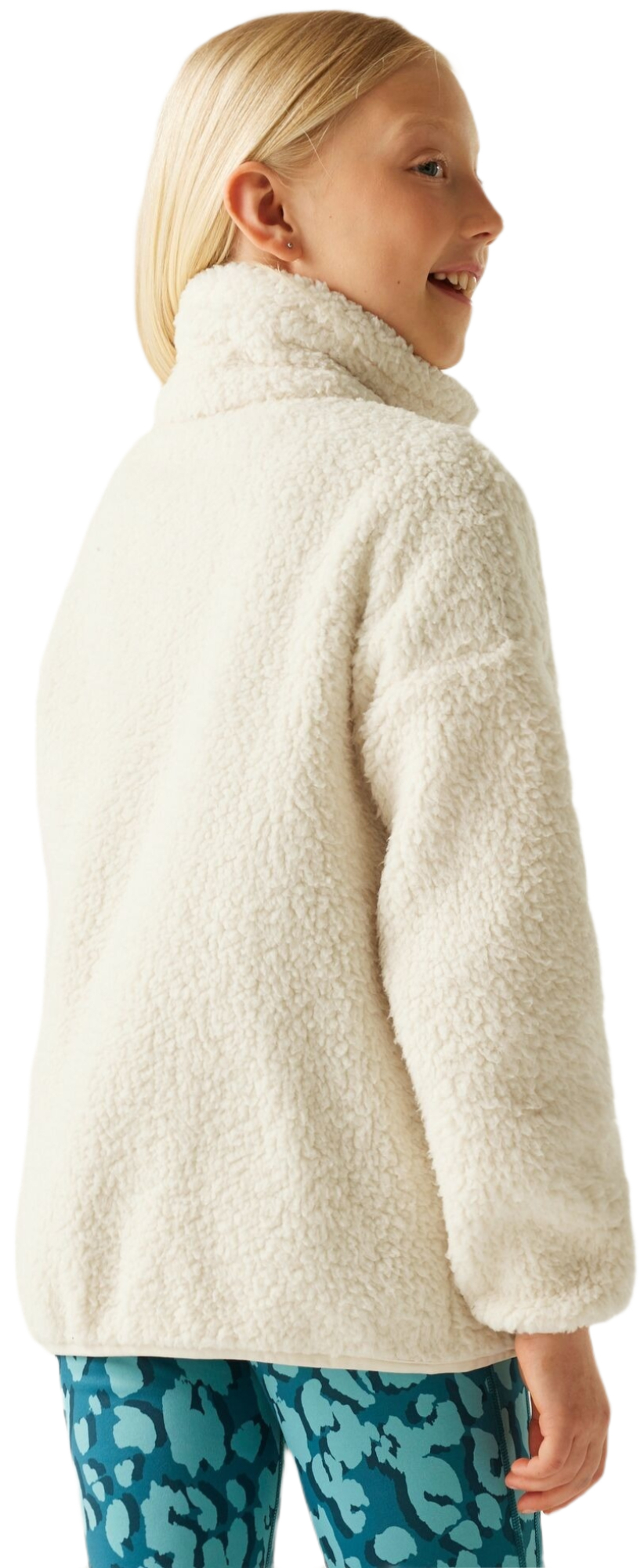Флисовая кофта детская Regatta KalizaHlfZpFleece RKA418-0R2 11-12 молочная фото 2
