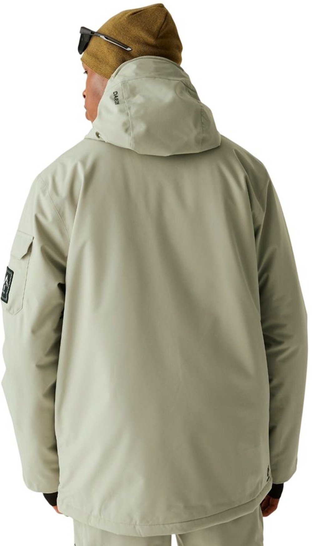Куртка для сноуборда мужская Dare2b Twin Tip Jacket DMP 614-06Q L бежевая фото 