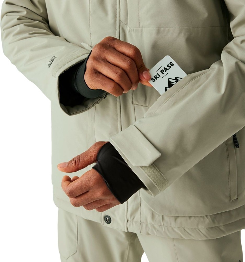 Куртка для сноуборда мужская Dare2b Twin Tip Jacket DMP 614-06Q L бежевая фото 