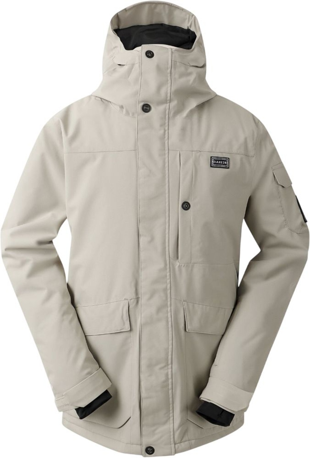 Куртка для сноуборда мужская Dare2b Twin Tip Jacket DMP 614-06Q L бежевая фото 