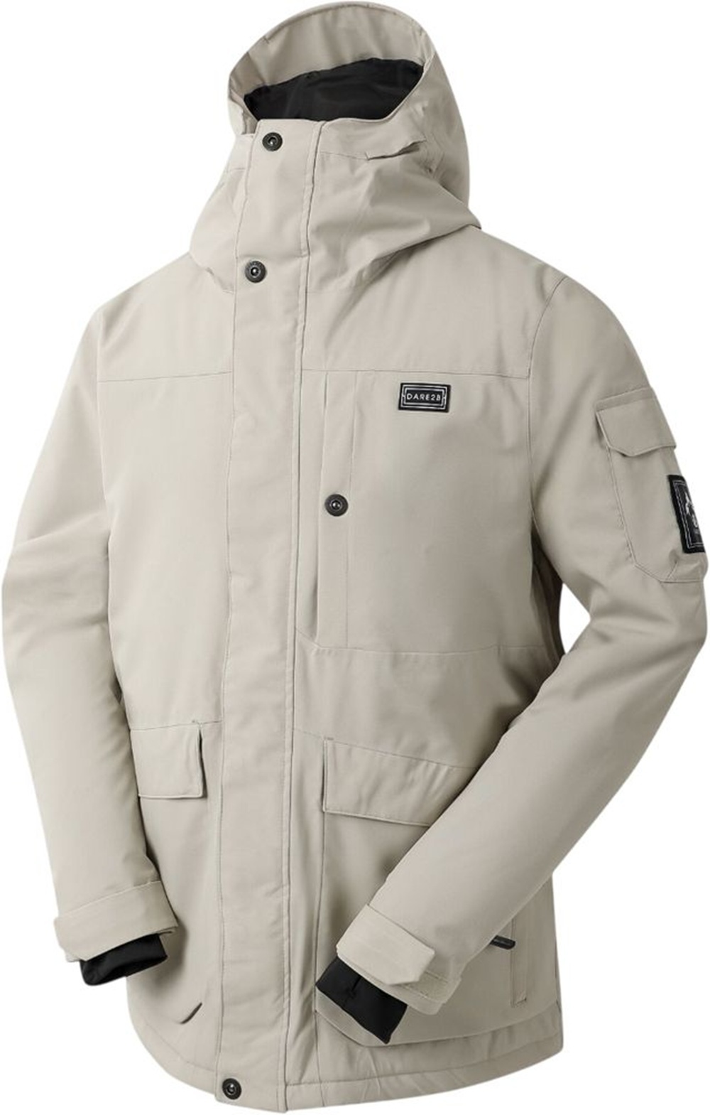 Куртка для сноуборда мужская Dare2b Twin Tip Jacket DMP 614-06Q L бежевая фото 