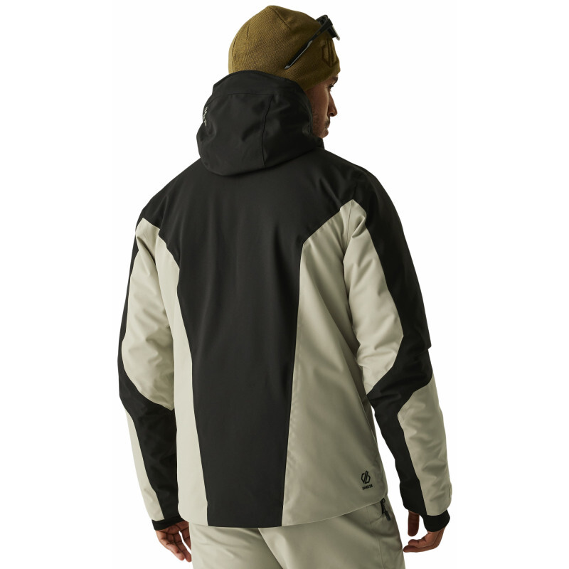 Куртка гірськолижна чоловіча Dare2b Eagle III Jacket DMP612-08D XL чорна/бежева фото2