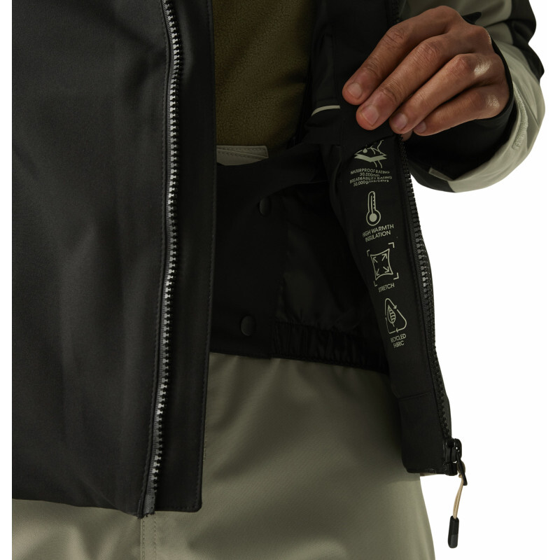 Куртка гірськолижна чоловіча Dare2b Eagle III Jacket DMP612-08D XL чорна/бежева фото4