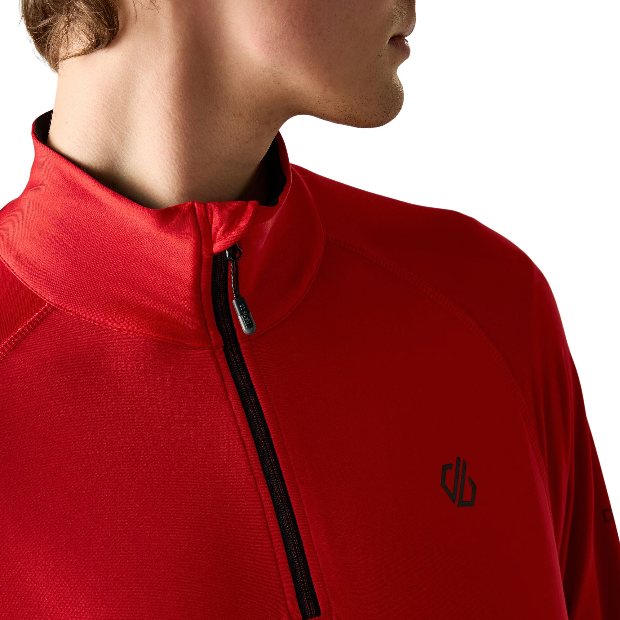 Лонгслив спортивный мужской Dare2B Fuse Up II Lightweight Core Stretch Midlayer DML452-32M S красный фото4