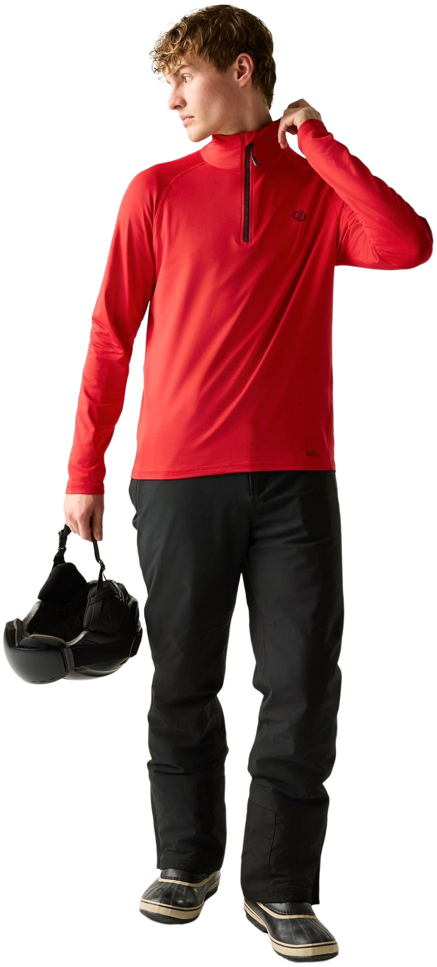 Лонгслив спортивный мужской Dare2B Fuse Up II Lightweight Core Stretch Midlayer DML452-32M XL красный фото3