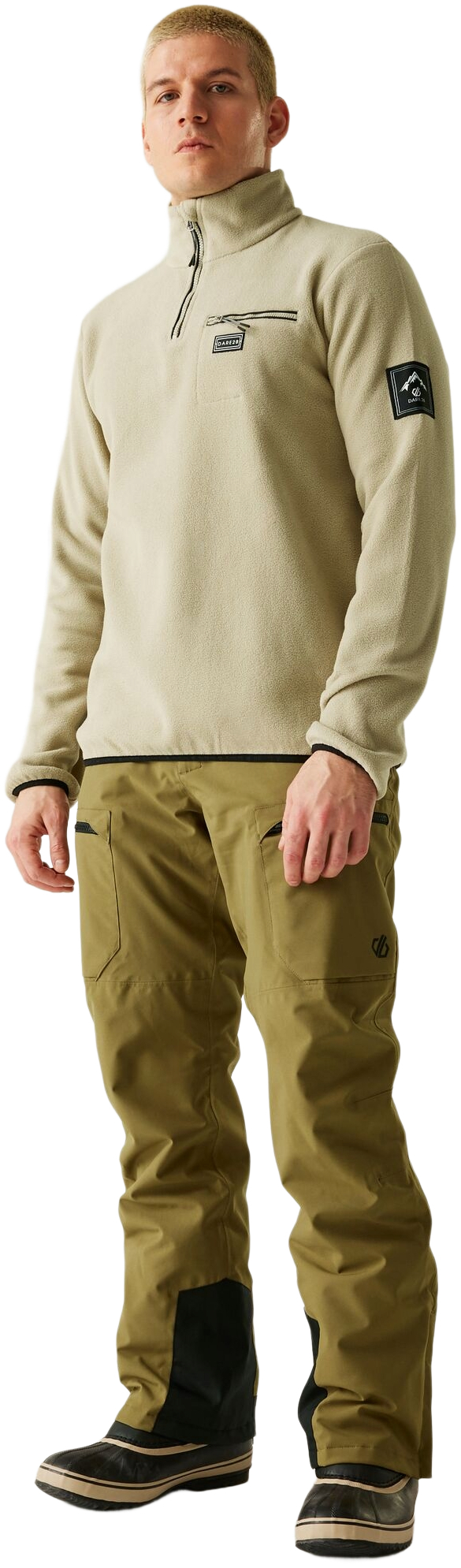 Толстовка чоловіча Dare2Be AffinityFleece DMA715-06Q S бежевафото