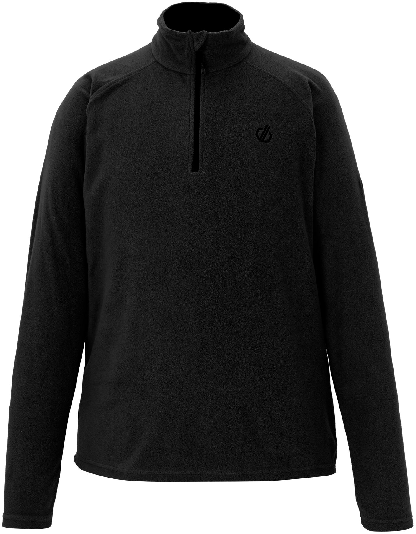 Лонгслів чоловічий Dare2B Freethink II Half Zip Fleece DMA473-800 S чорнийфото