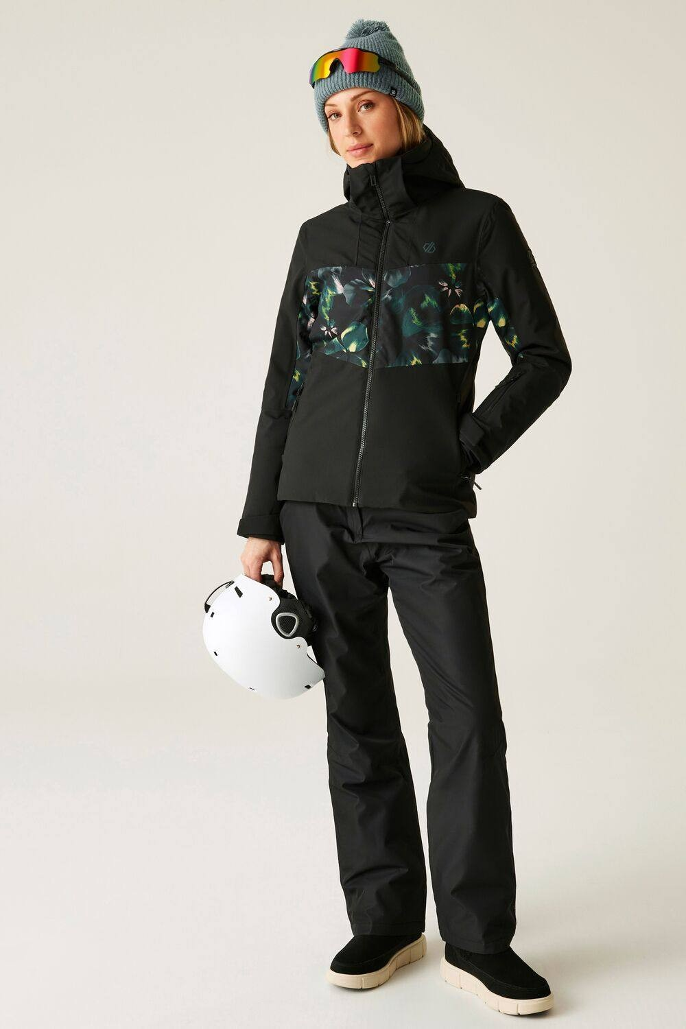 Куртка гірськолижна жіноча Dare2b Iced Jacket DWP619-0EH 12 чорна фото3