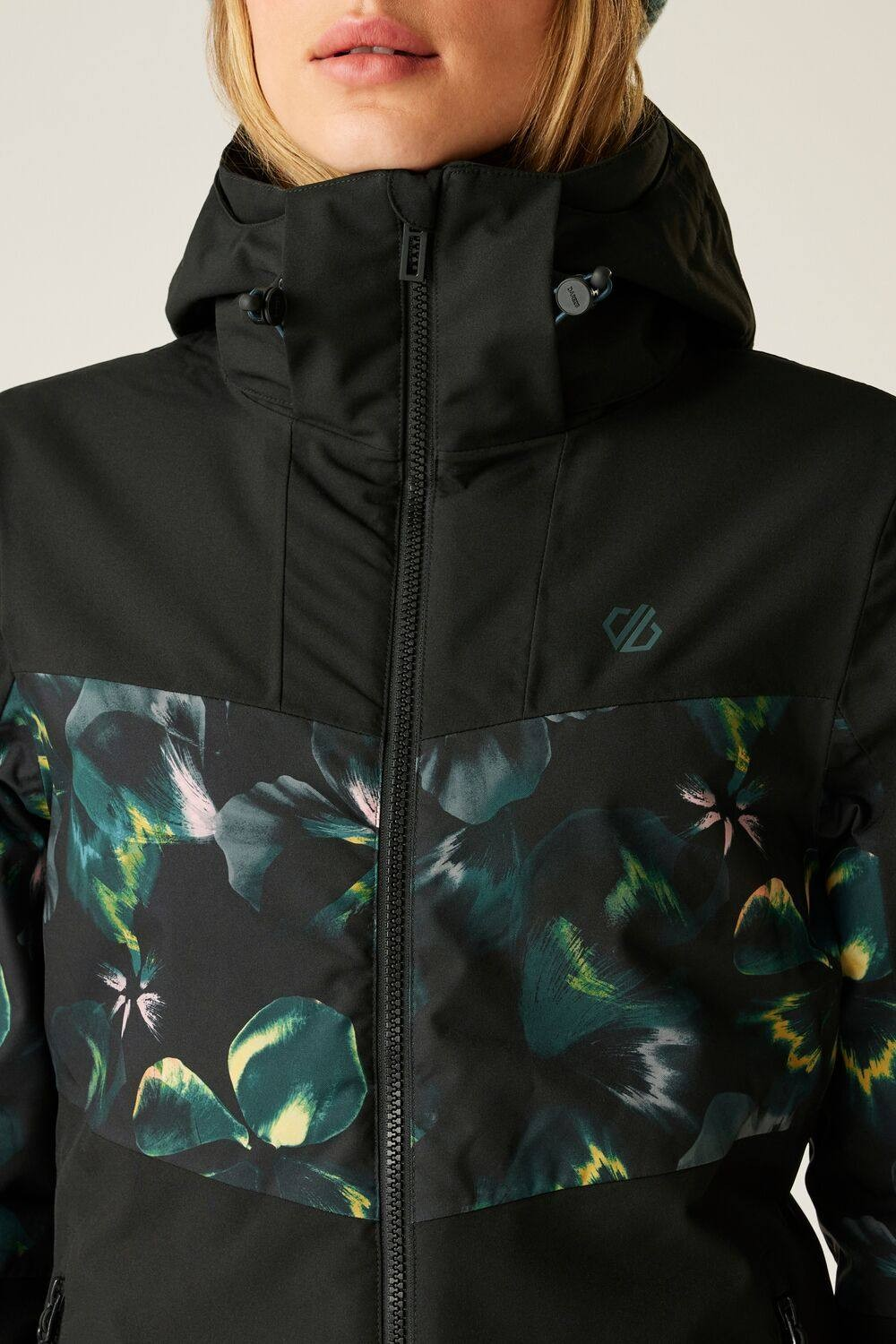 Куртка гірськолижна жіноча Dare2b Iced Jacket DWP619-0EH 12 чорна фото4
