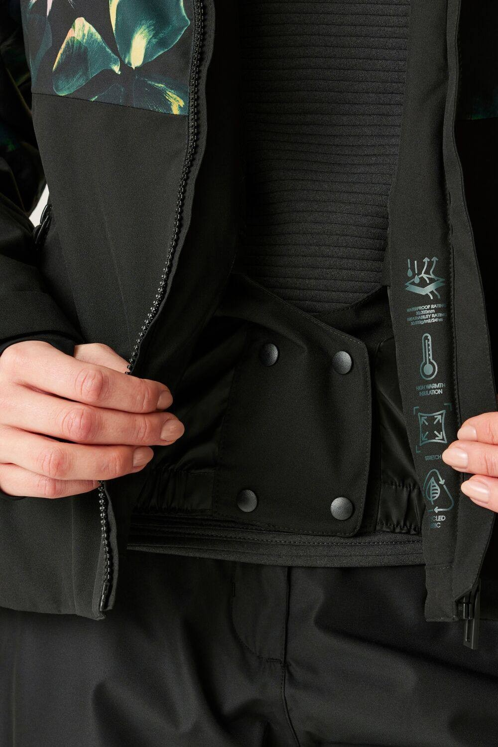 Куртка гірськолижна жіноча Dare2b Iced Jacket DWP619-0EH 12 чорна фото7