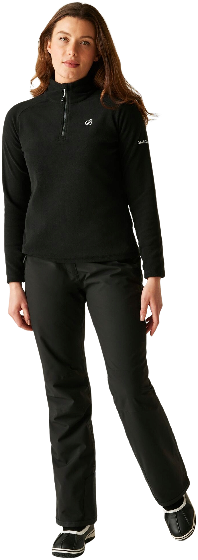 Лонгслив женский Dare2b Freeform II Fleece DWA473-800 14 черный фото3