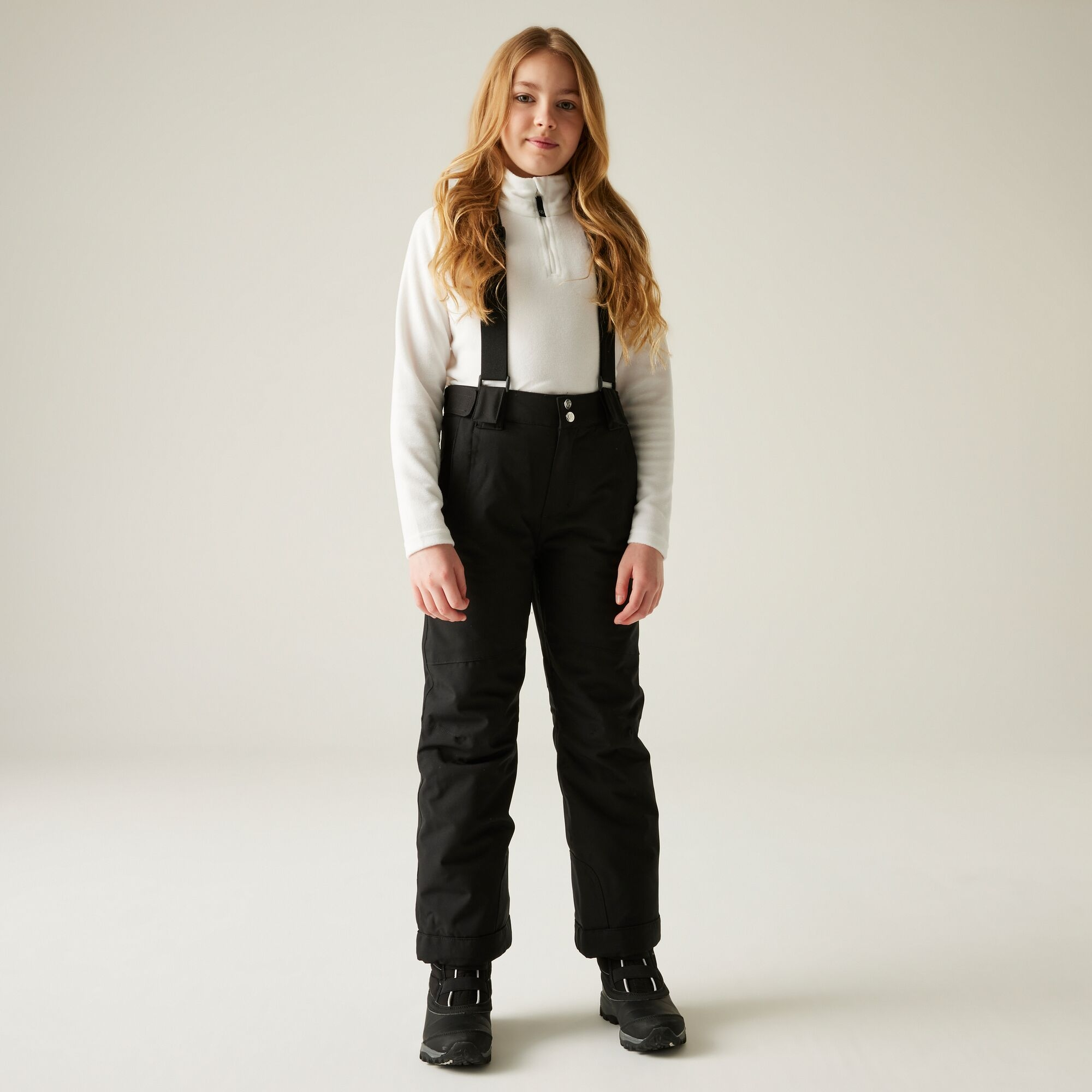 Штаны горнолыжные детские Dare2b Outmove II Pant DKW419-800 9-10 черные фото4