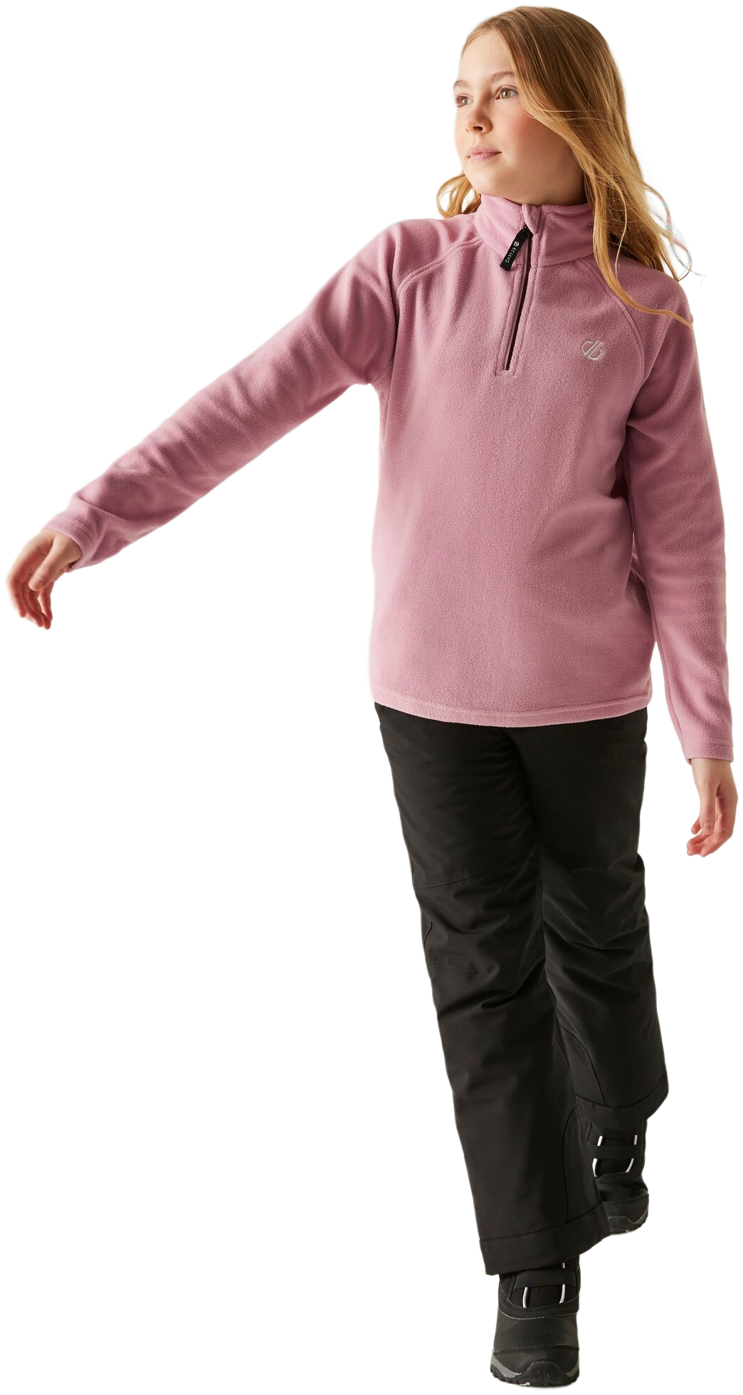 Лонгслів дитячий Dare2b Freehand Fleece DKA357-5C2 128 рожевий фото3