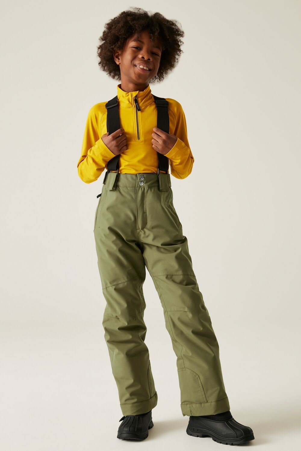 Штаны горнолыжные детские Dare2b Outmove II Pant DKW419-0GH 7-8 хаки фото4