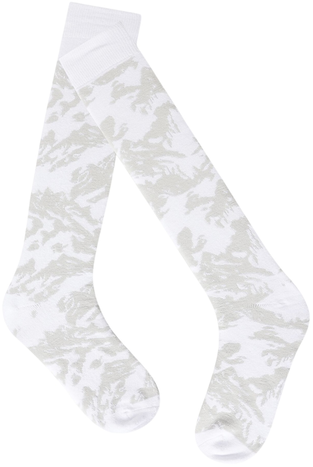 Носки зимние женские Dare2Be WmnPrintSkiSockII DWH333-0HT 6-8 белые/серые фото 