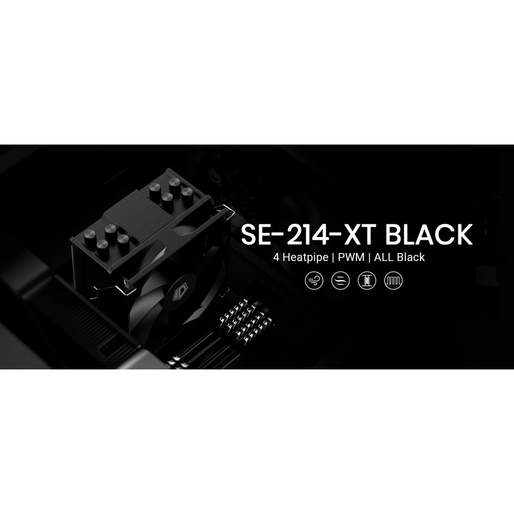 Процесорний кулер ID-Cooling SE-214-XT Black (SE-214-XT Black) фото