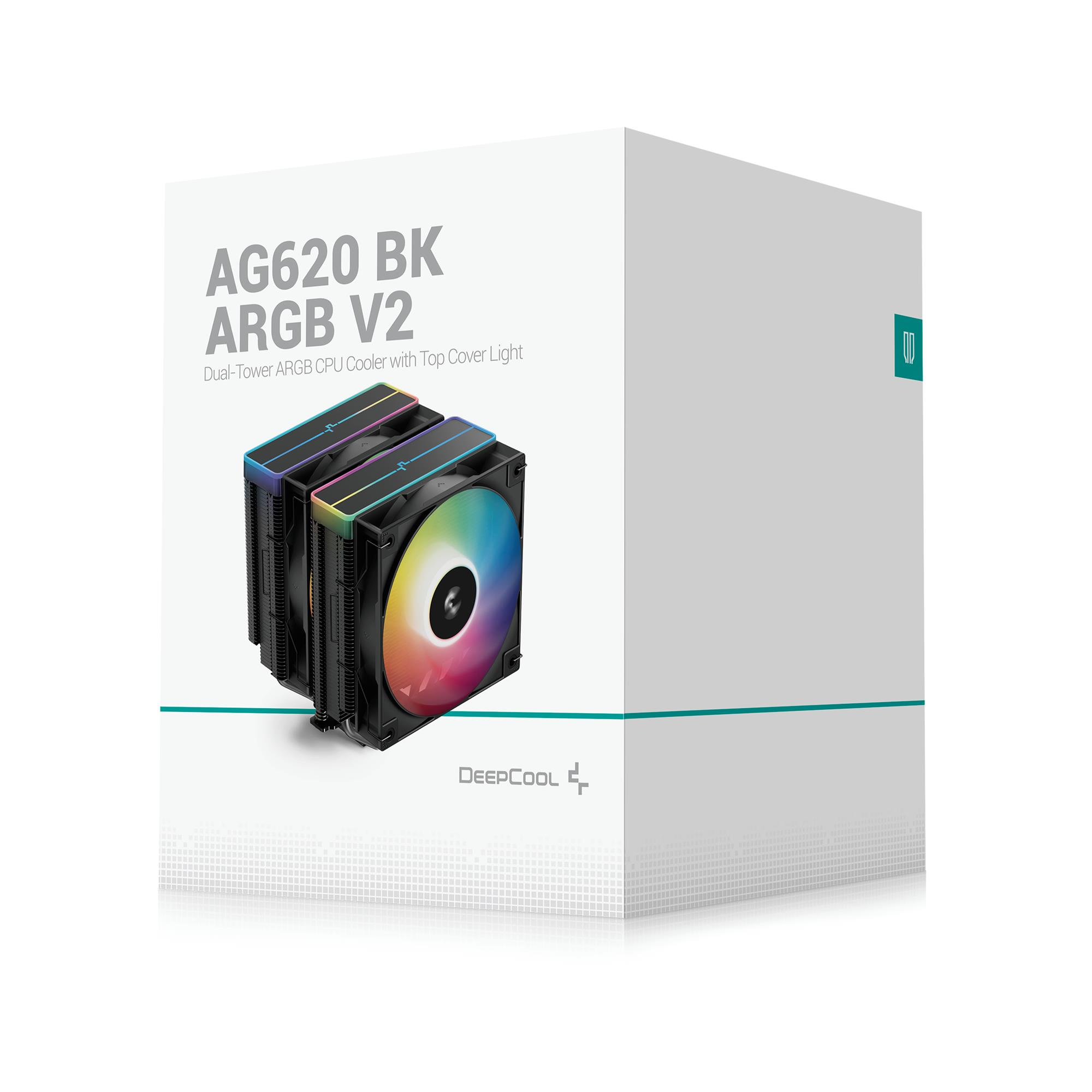 Процесорний кулер DEEPCOOL AG620 BK ARGB V2 (R-AG620-BKAMMN-GJD) фото