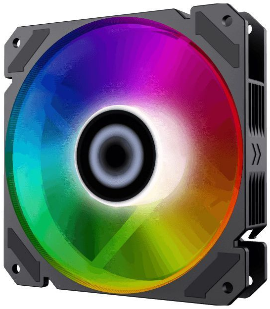 Корпусный вентилятор GAMEMAX FN-12Rainbow-C9 (FN-12Rainbow-C9) фото 