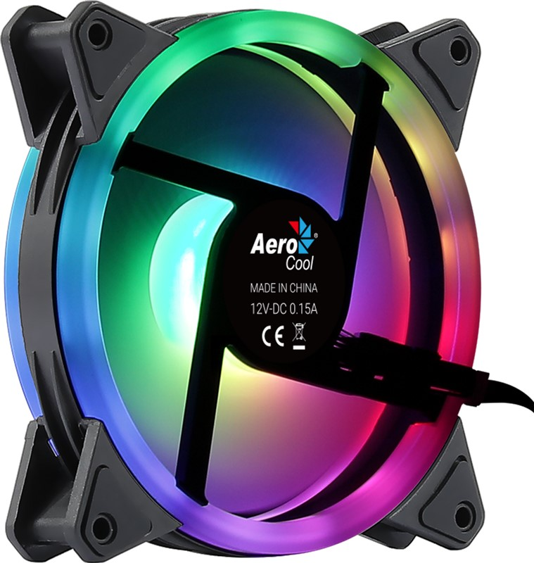 Корпусний вентилятор AEROCOOL Duo 12 (ACF3-DU10217.11) фото