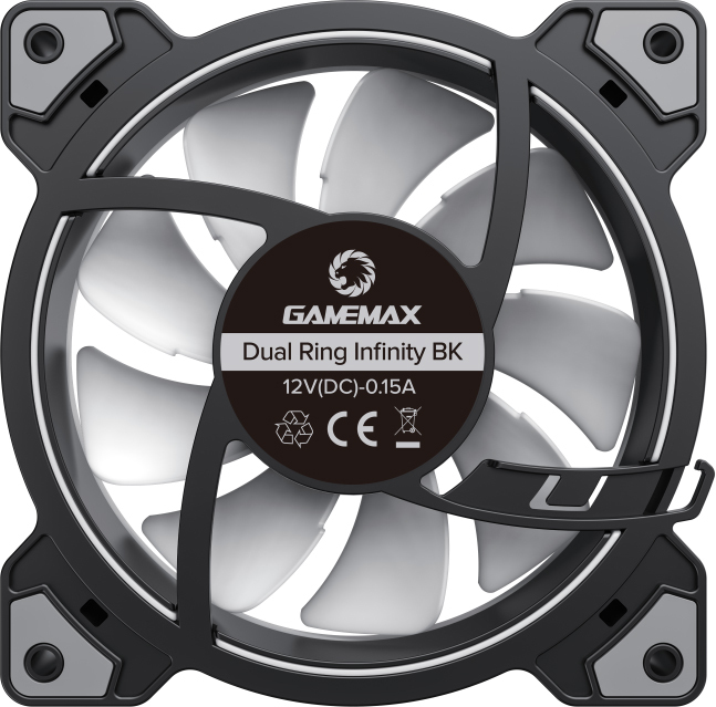 Комплект корпусних вентиляторів GAMEMAX DRH400 (DRH400) фото5