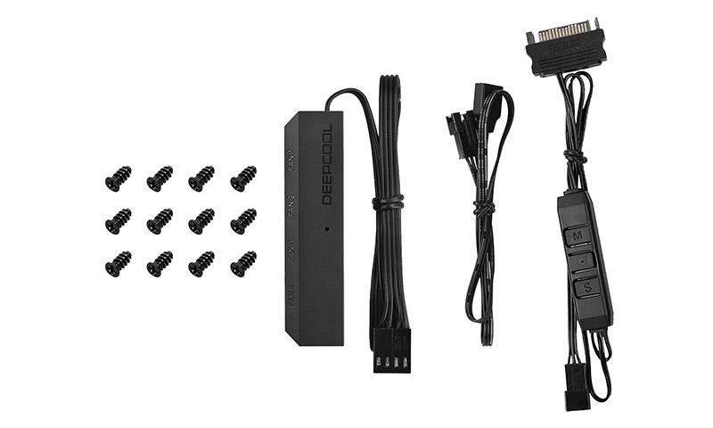 Корпусний вентилятор DEEPCOOL RF120-3 IN 1 (DP-FRGB-RF120-3C) фото
