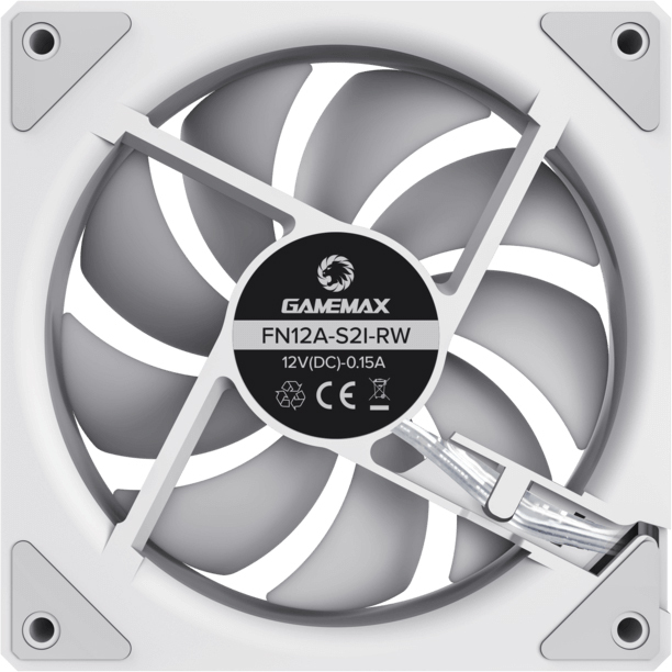 Корпусний вентилятор GAMEMAX FN12A-S2I-RW (FN12A-S2I-RW) фото8