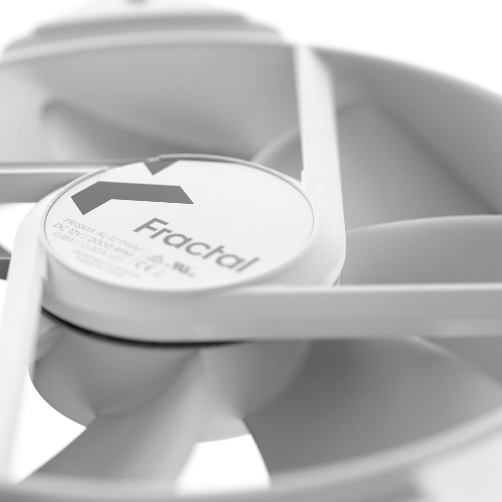 Корпусный вентилятор Fractal Design Prisma AL-12 ARGB PWM (FD-FAN-PRI-AL12-PWM-WT) фото7