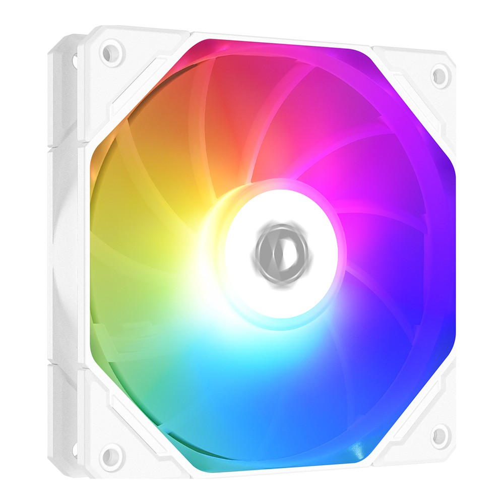 Корпусний вентилятор ID-Cooling Вентилятор ID-Cooling TF-12025-Pro ARGB White (TF-12025-PRO-ARGB-WHITE) фото
