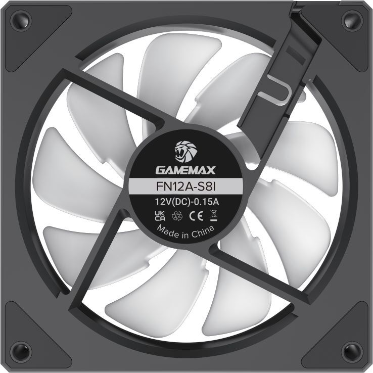 Корпусный вентилятор GAMEMAX FN12A-S8I (FN12A-S8I) фото10