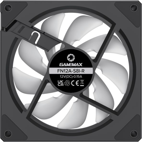 Корпусний вентилятор GAMEMAX FN12A-S8I-R (FN12A-S8I-R) фото10