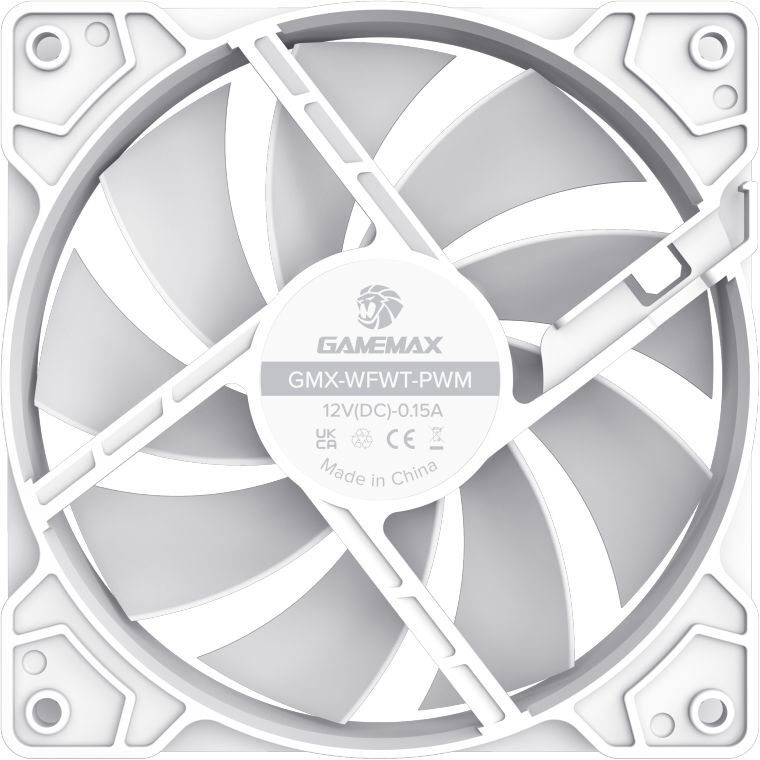 Корпусний вентилятор GAMEMAX GMX-WFWT-PWM (GMX-WFWT-PWM) фото