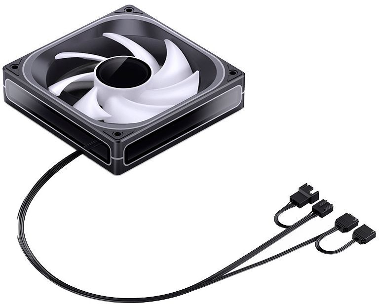 Корпусний вентилятор JONSBO ZB-120BR Black (ZB-120BR Black) фото