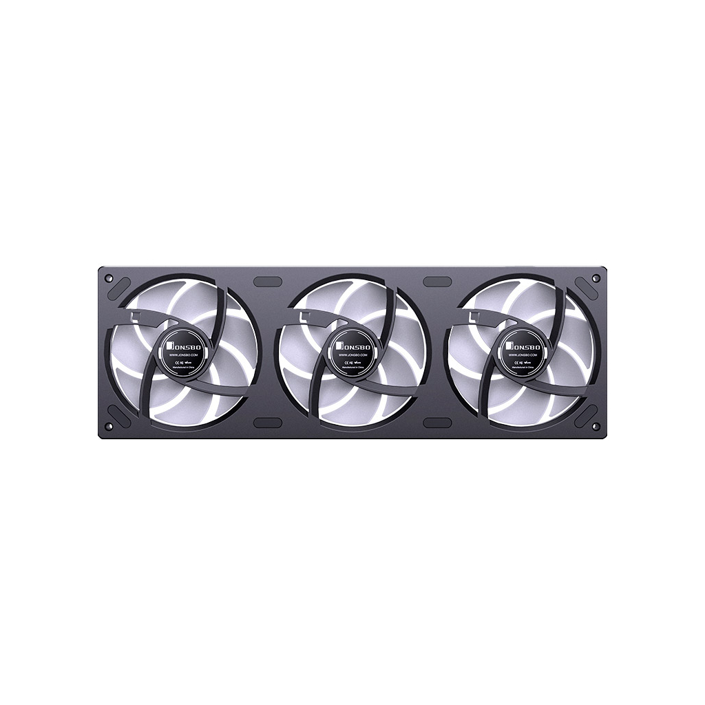 Корпусний вентилятор JONSBO ZB-360BR Black (ZB-360BR Black) фото