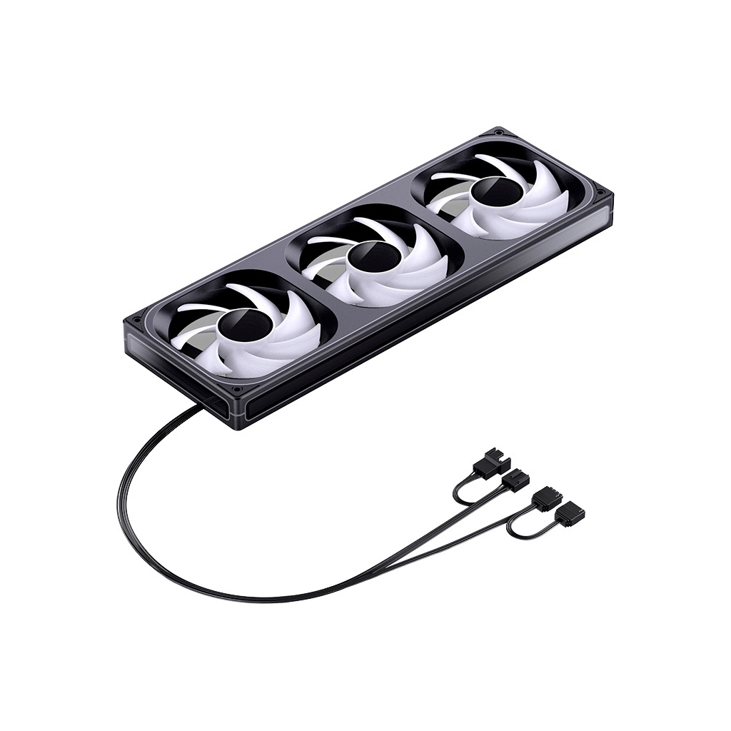Корпусний вентилятор JONSBO ZB-360BR Black (ZB-360BR Black) фото