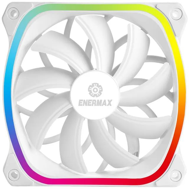 Корпусный вентилятор Enermax SquA RGB White (UCSQARGB12P-W-SG) фото2