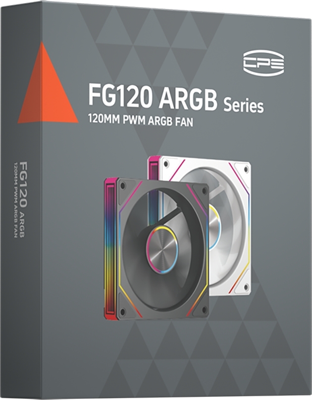 Корпусный вентилятор PcCooler FG120R ARGB Black (FG120R ARGB BK) фото6