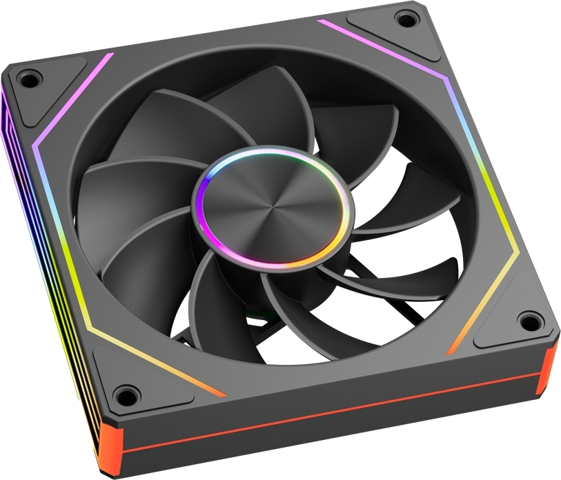 Корпусный вентилятор PcCooler FG120R ARGB Black (FG120R ARGB BK) фото3
