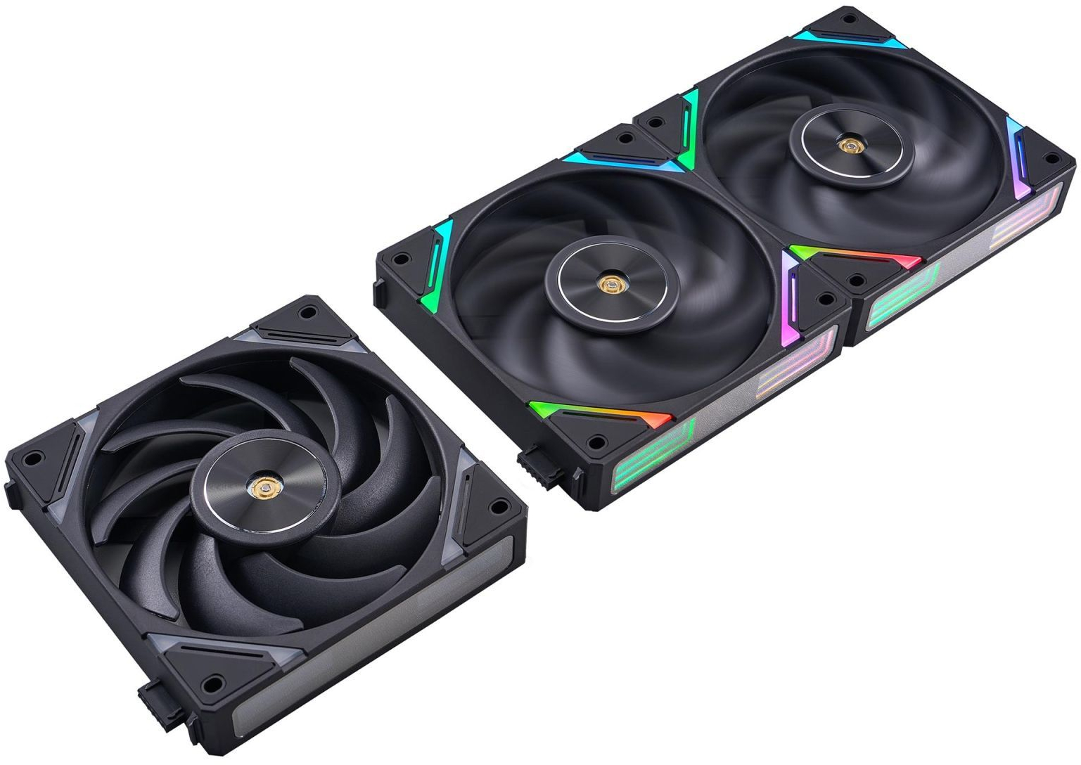Корпусный вентилятор 1stPlayer XF7 Black (XF7-BK-1IN1) фото10