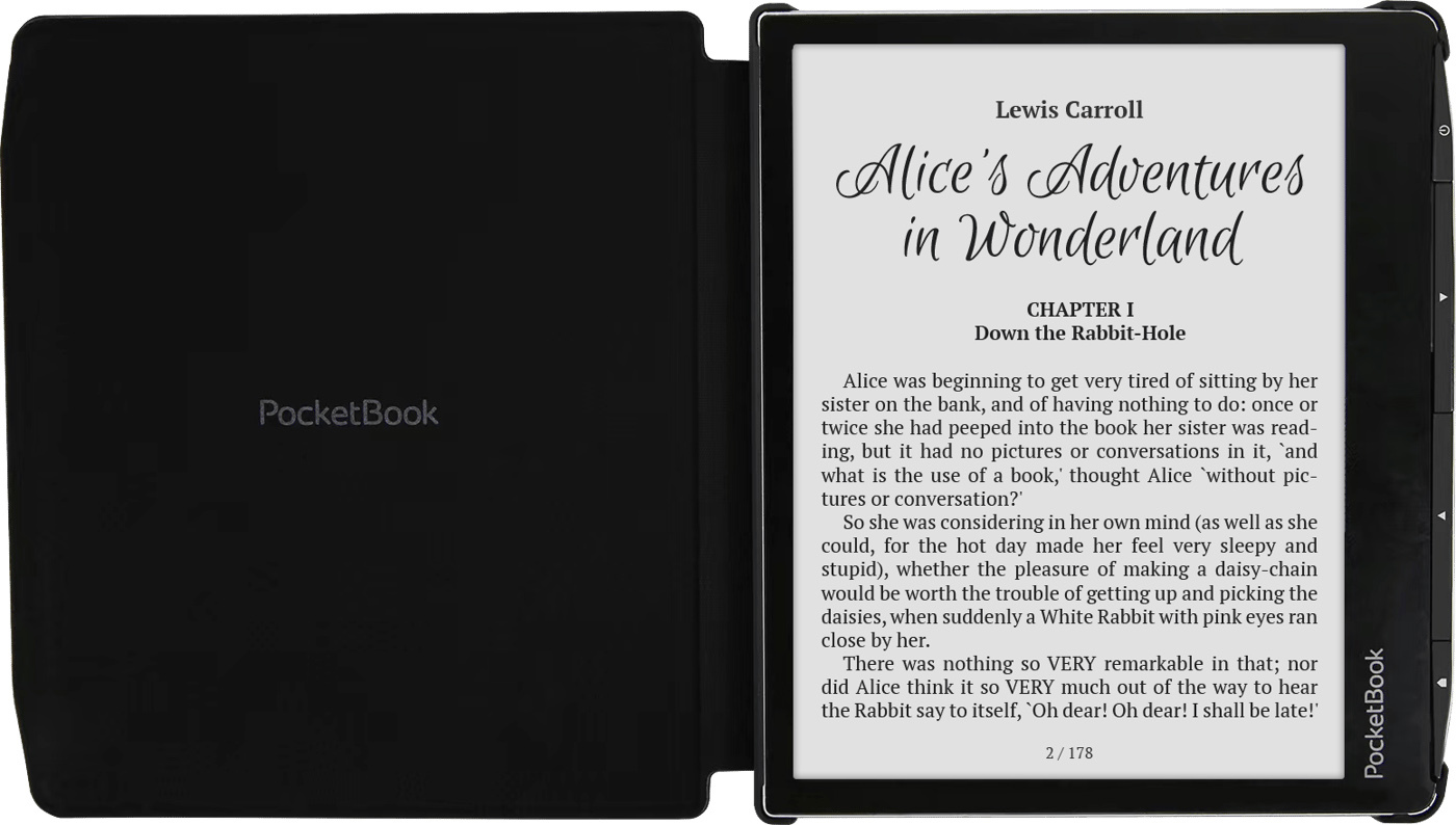 Чохол PocketBook 700 Shell series Black (HN-SL-PU-700-BK-WW)фото3