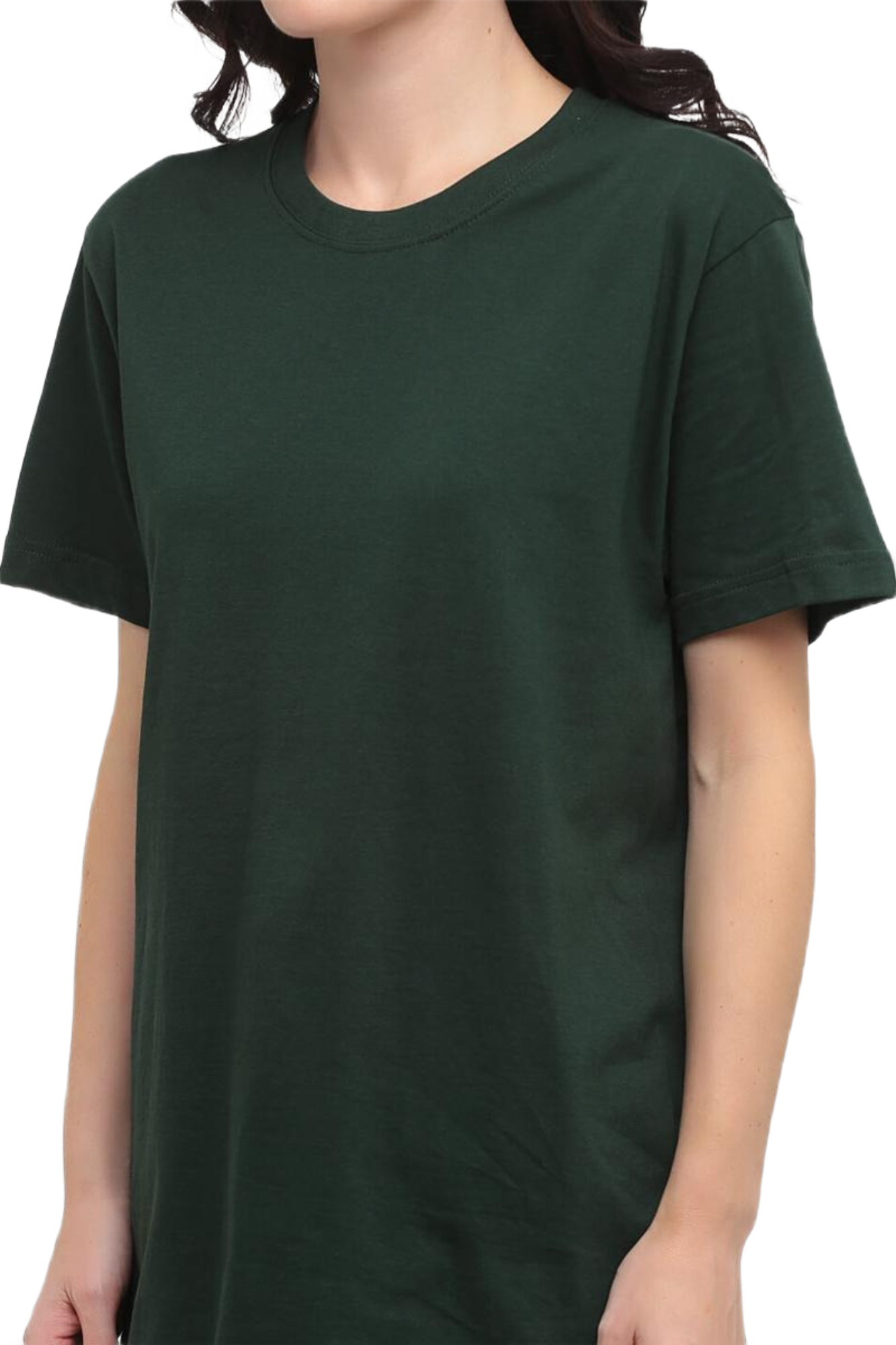 Футболка женская хлопковая Stedman ST2000W-BOG S темно-зеленая фото 3