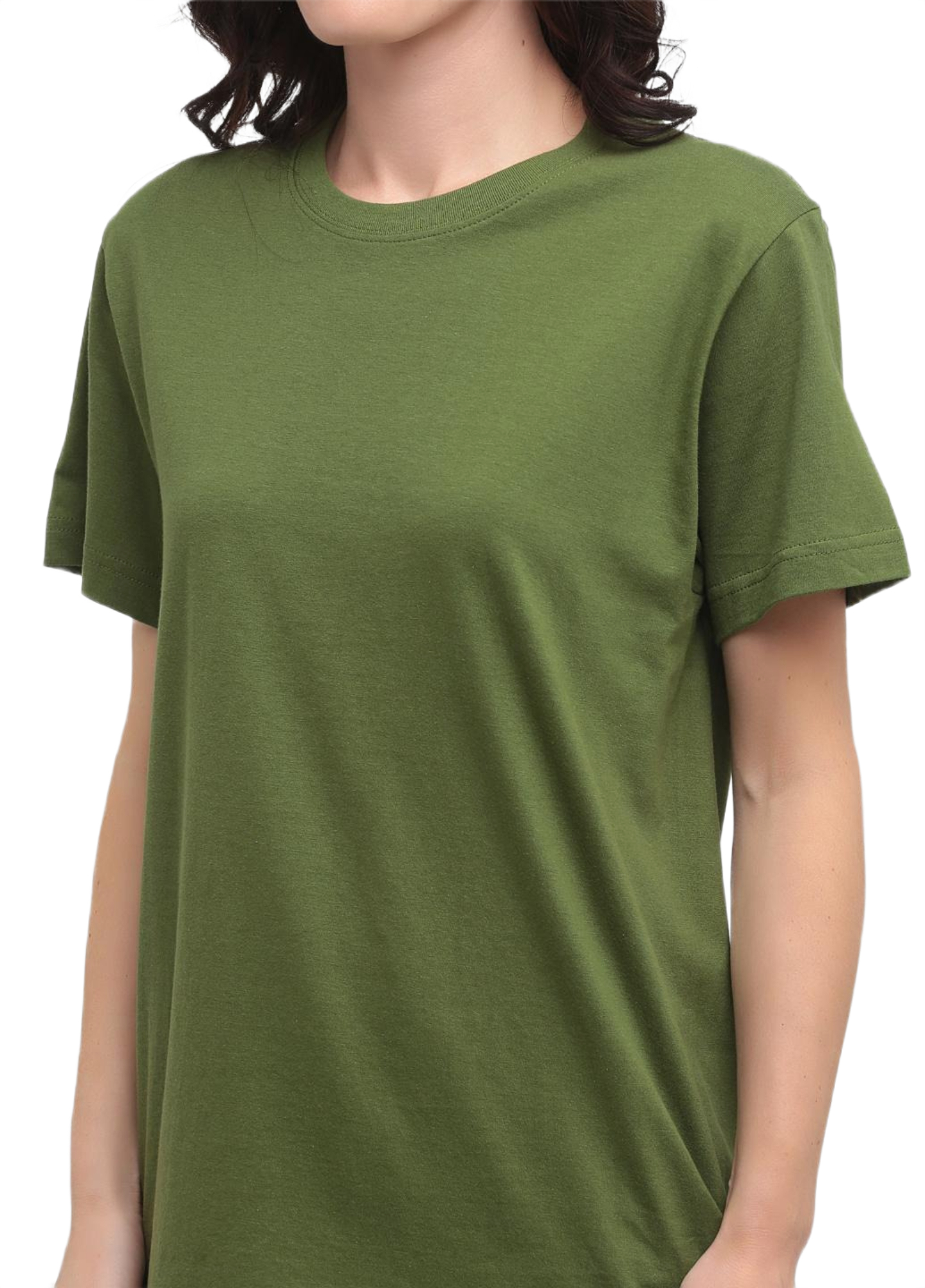 Футболка женская хлопковая Stedman ST2000W-HGR XXL оливковая фото 3