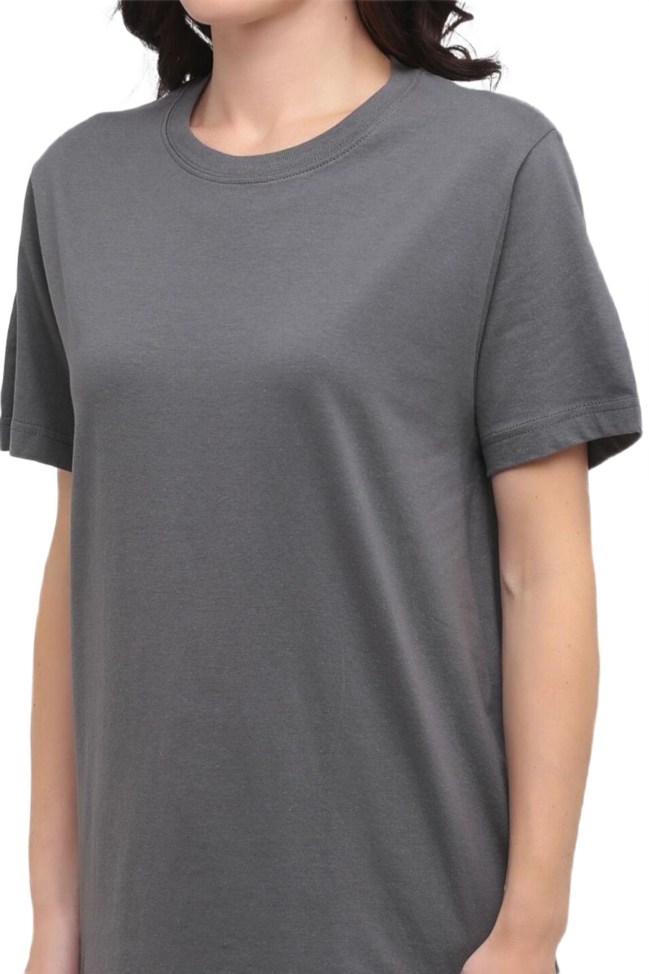 Футболка жіноча бавовняна Stedman Classic-T Unisex ST2000W-RGY M темно-сірафото3