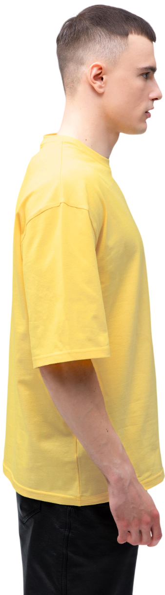 Футболка мужская хлопковая Ray U0104M-Lemon L/XL лимонная фото 3