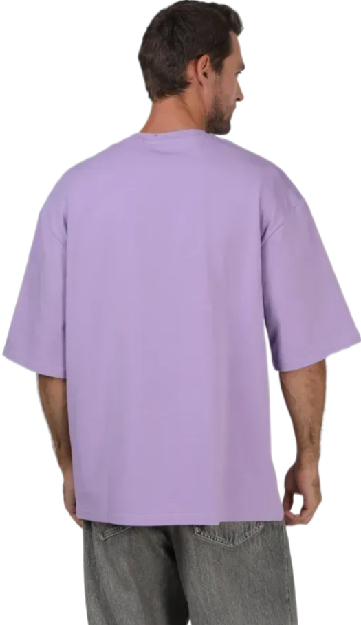 Футболка мужская хлопковая Ray U0104M-Lilac L/XL лиловая фото 2