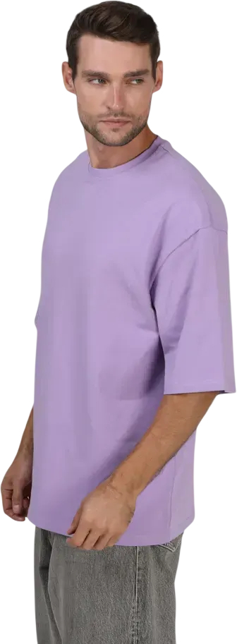 Футболка мужская хлопковая Ray U0104M-Lilac L/XL лиловая фото 3